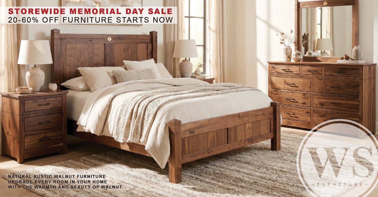 20 - 60% OFF FURNITURE STARTS NOW