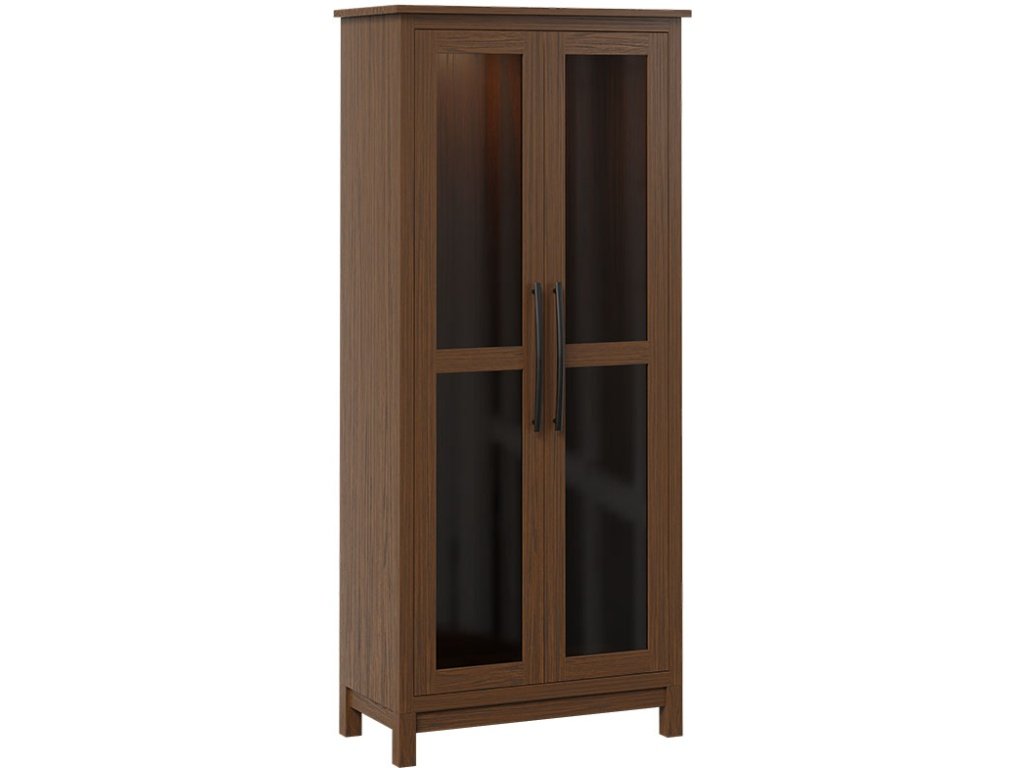 Glass Door Pantry Cupboard