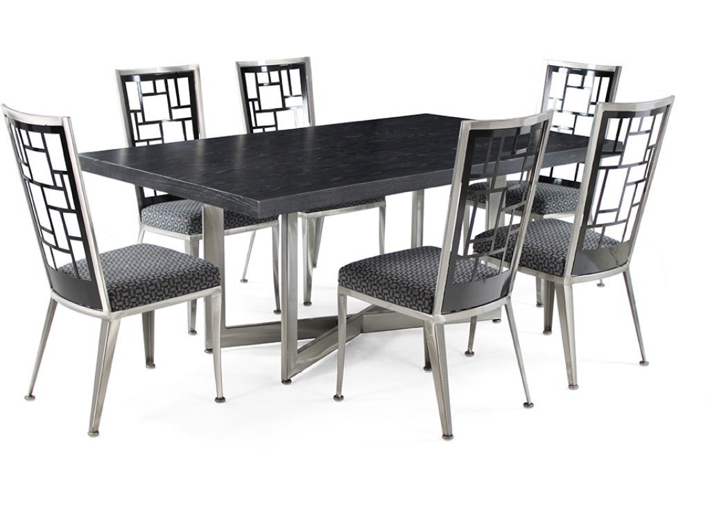 Luca Dining Chair, Mondrian Insert/Xander Dining Set