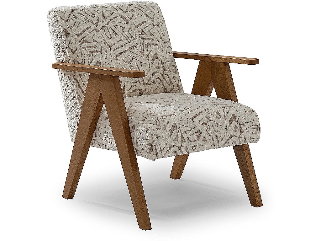 Bayden Modern Sawhorse Accent Chair