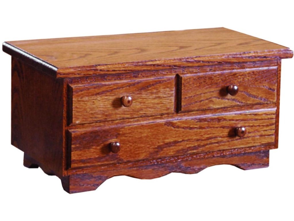 3-Drawer Jewelry Chest