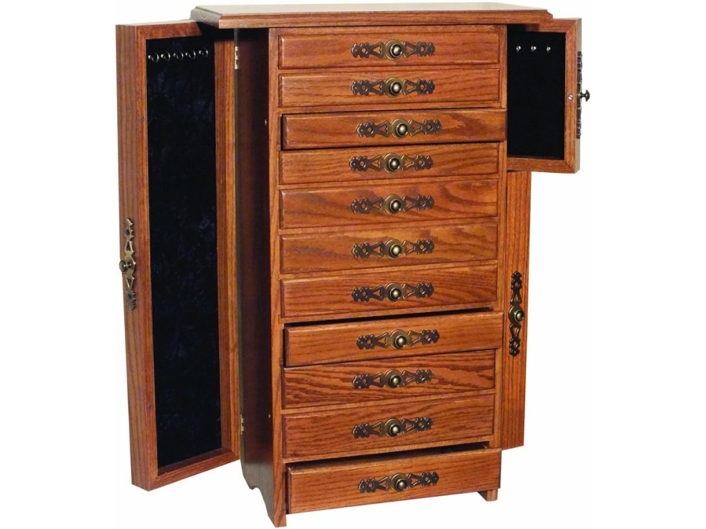 11-Drawer Large Jewelry Chest