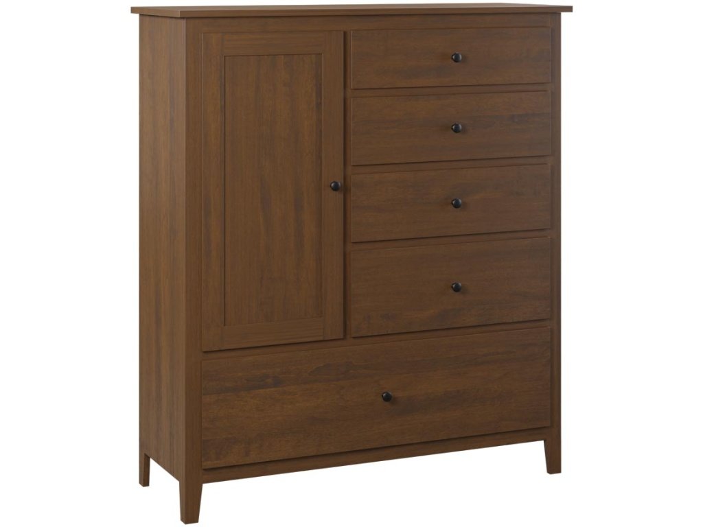 Jamestown Door Chest In Brown Maple FC-10759 Saddle