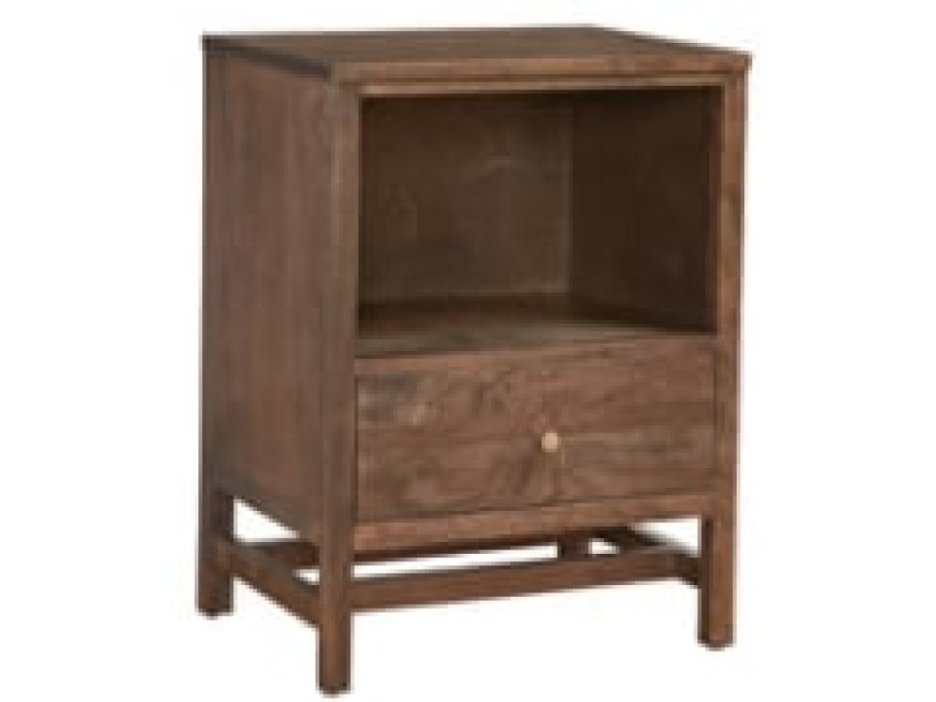 Studio Nightstand With Open Shelf