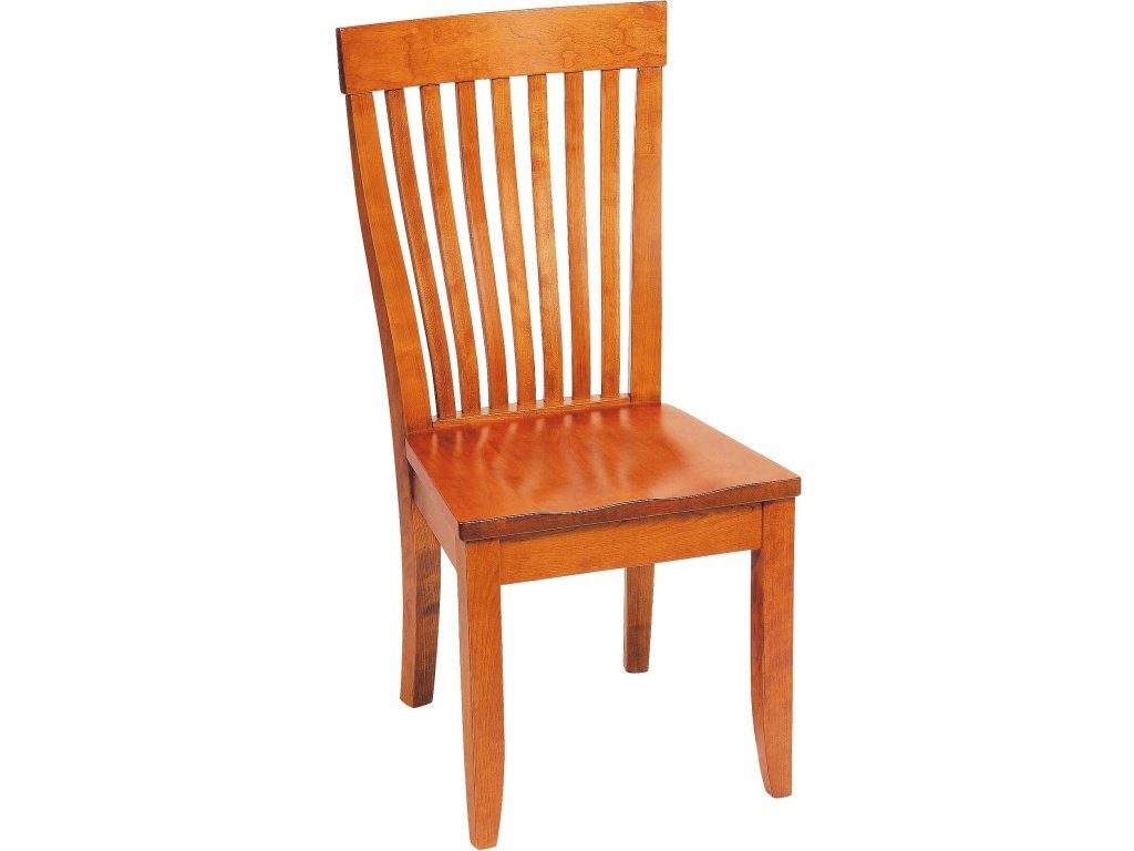 Monterey Side Chair With Wood Seat