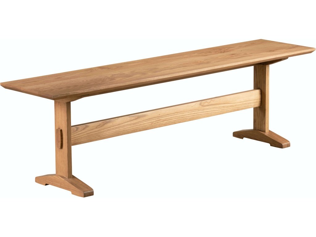 Kara 62'' Trestle Bench