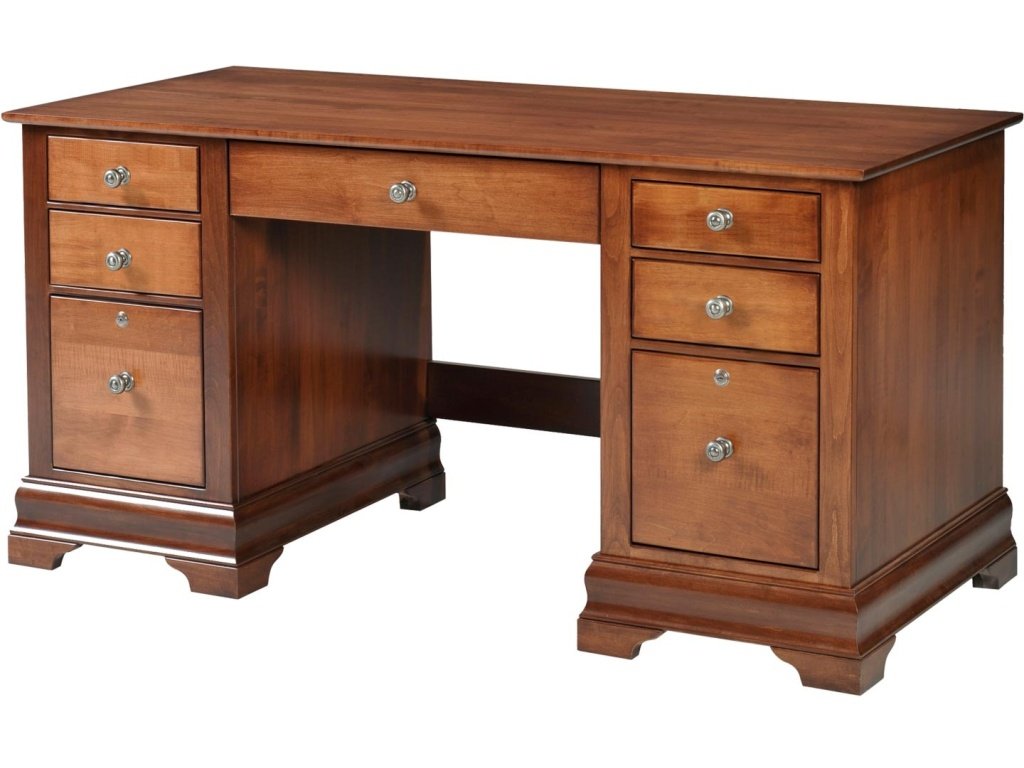 Double Pedestal Credenza