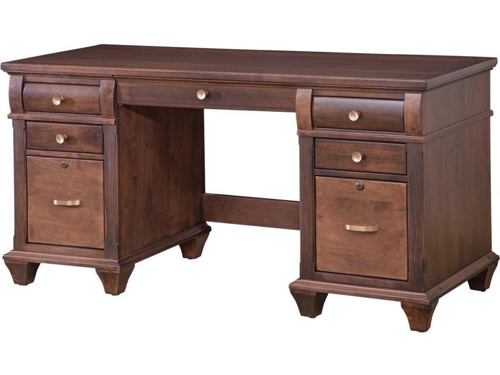 Double Pedestal Credenza