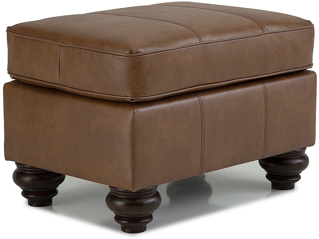 F24 Leather Ottoman