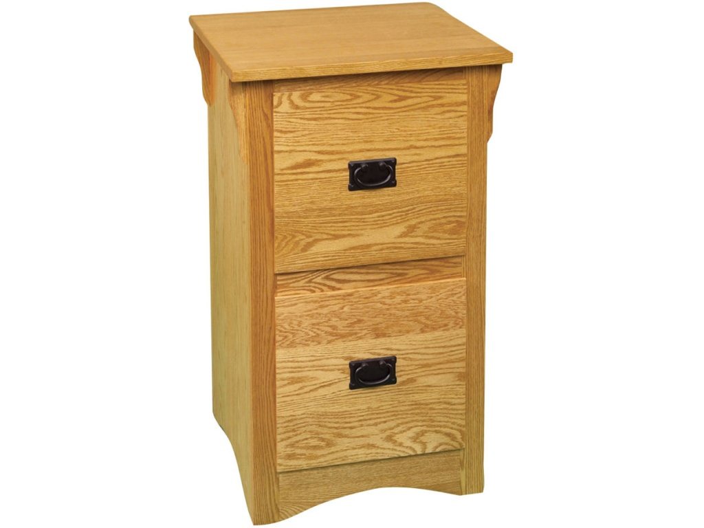 Two Drawer Mission Filing Cabinet