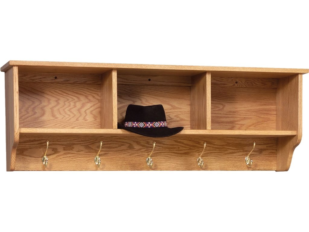 Traditional Shelf With Storage