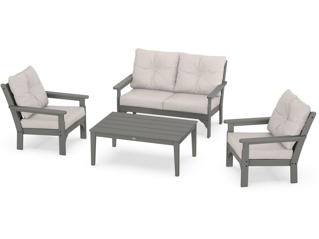 Vineyard 4-Piece Deep Seating Set