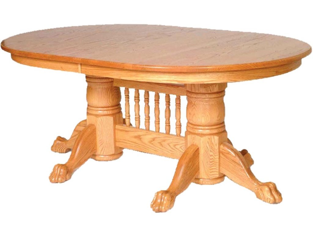 Standard Double Pedestal Table