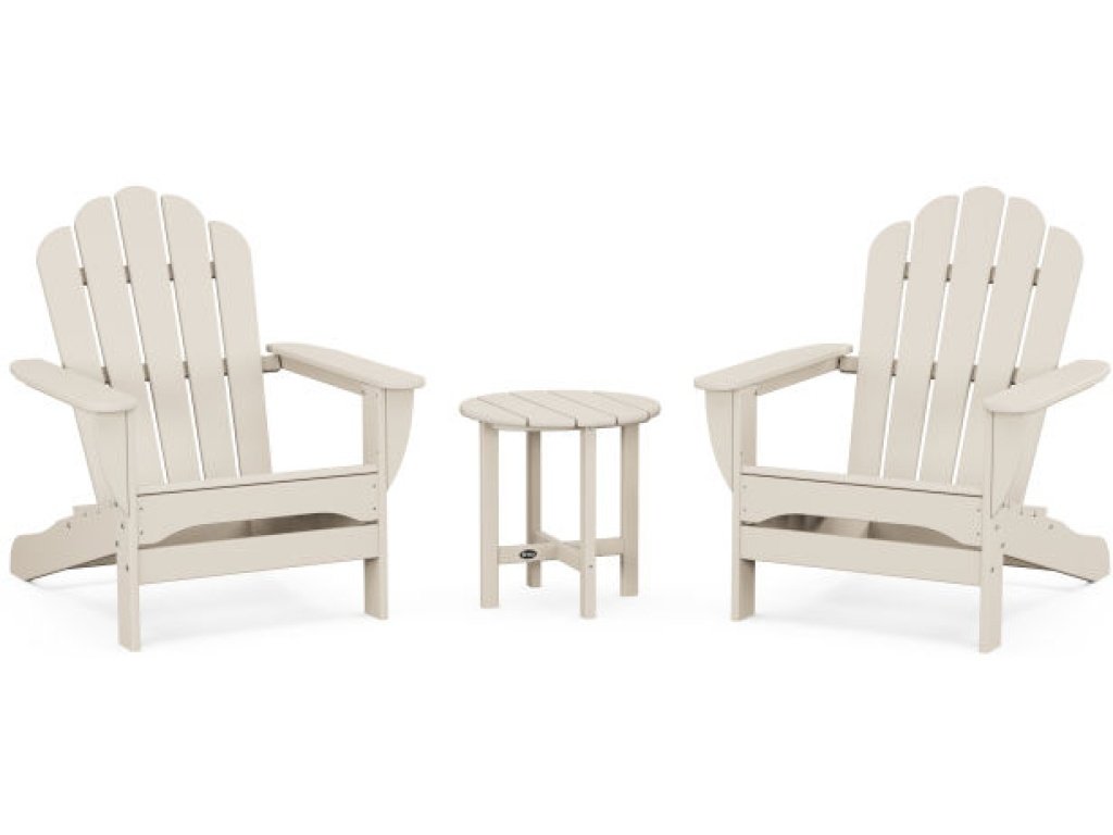 3-Piece Monterey Bay Oversized Adirondack Set