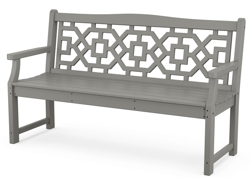 Chinoiserie 60” Garden Bench