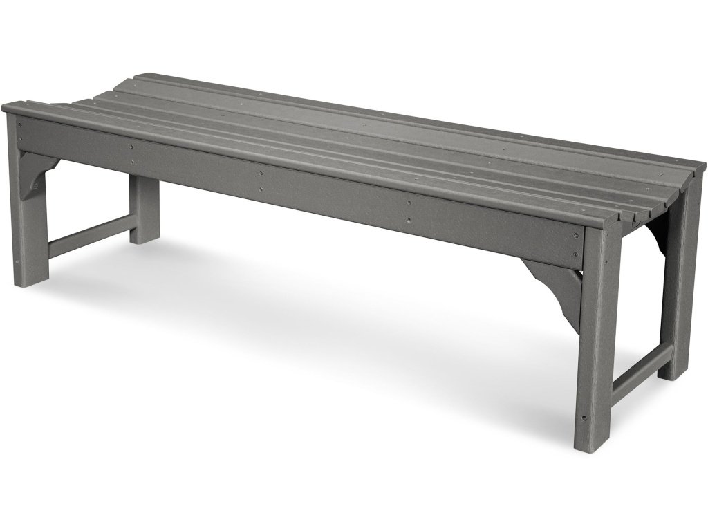 Traditional Garden 60" Backless Bench