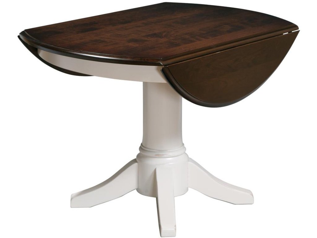 Pedestal Dropleaf Extension Table