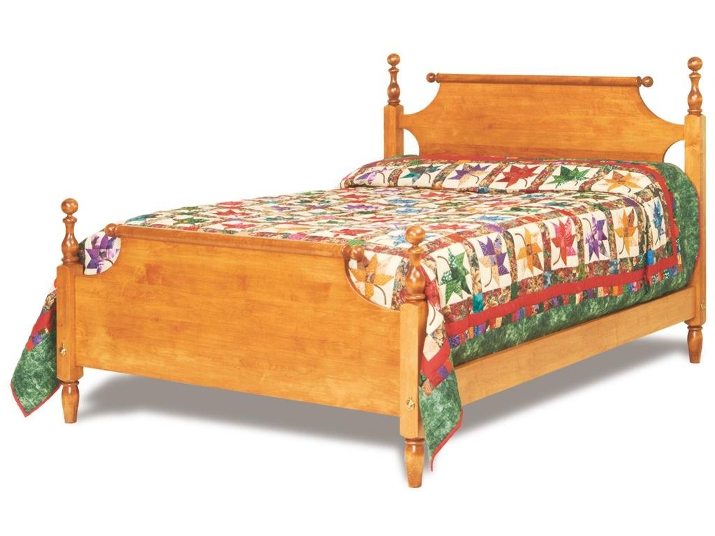 Bed With Regular Footboard