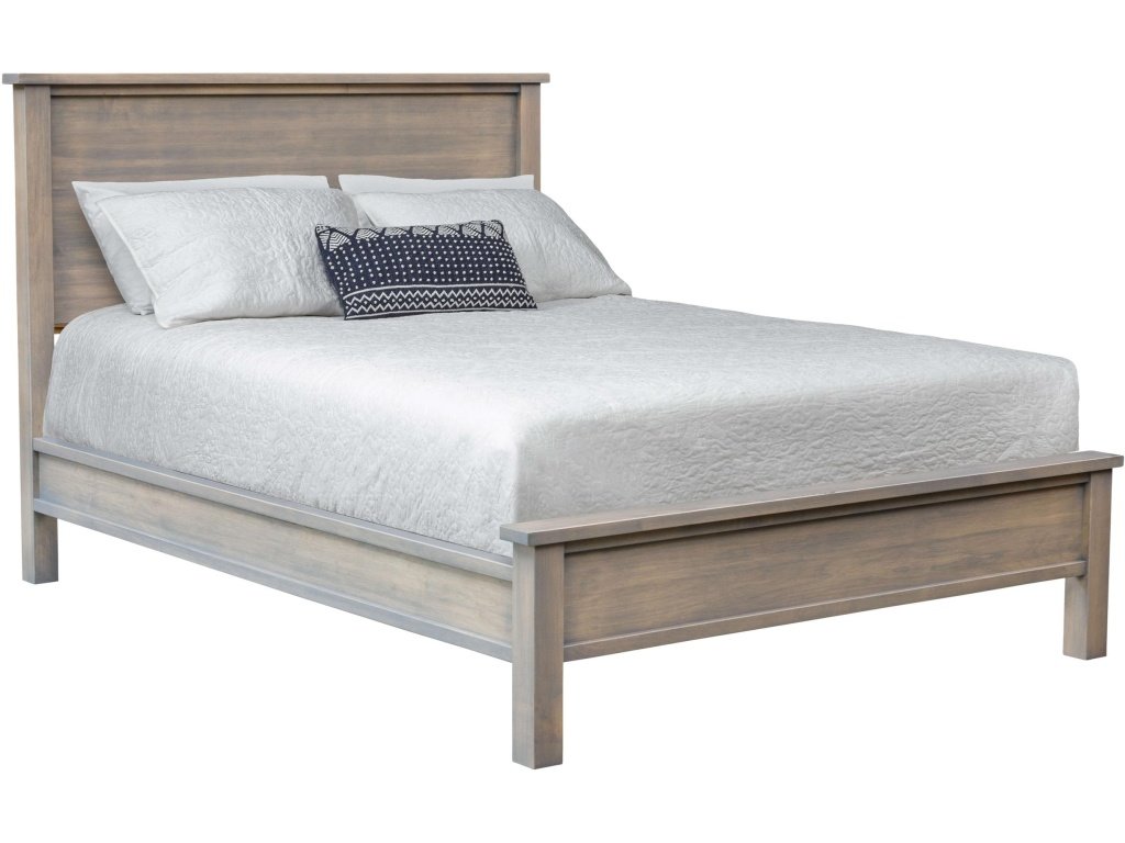 Panel Bed With Standard Footboard