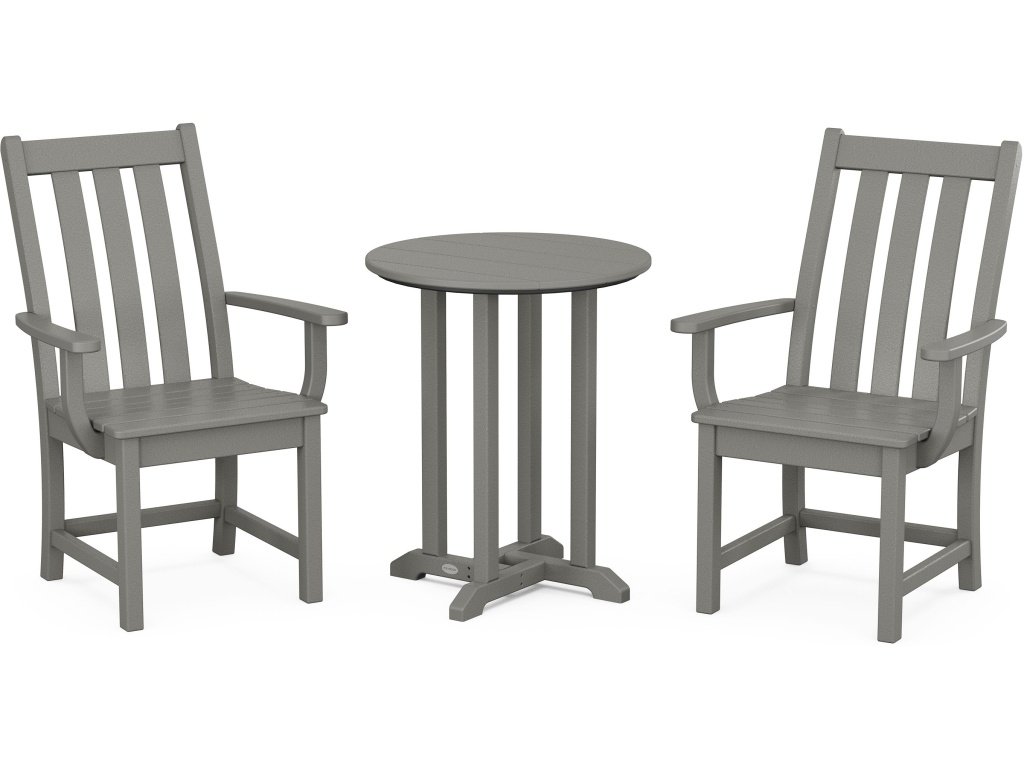 Vineyard 3-Piece Round Dining Set