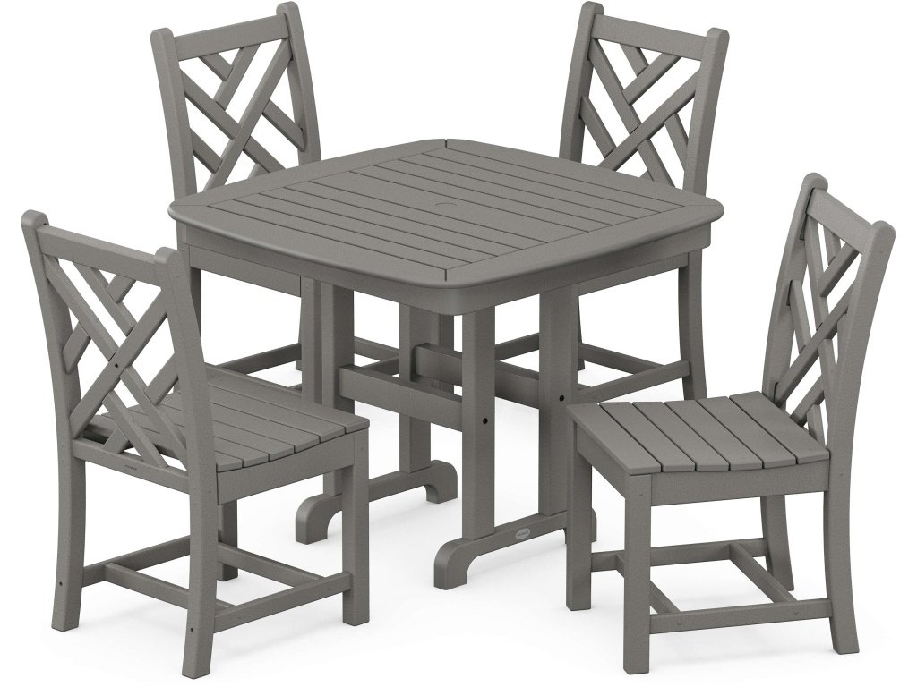 Chippendale 5-Piece Side Chair Dining Set