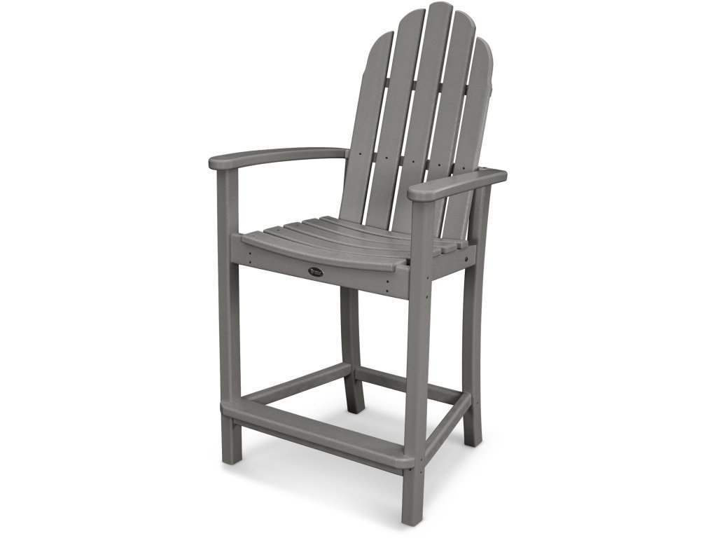 Classic Adirondack Counter Chair