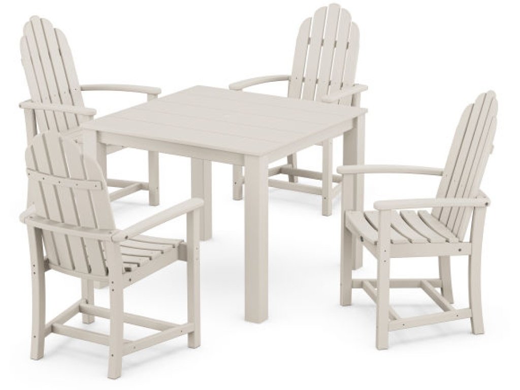 Cape Cod Adirondack 5-Piece Parsons Dining Set