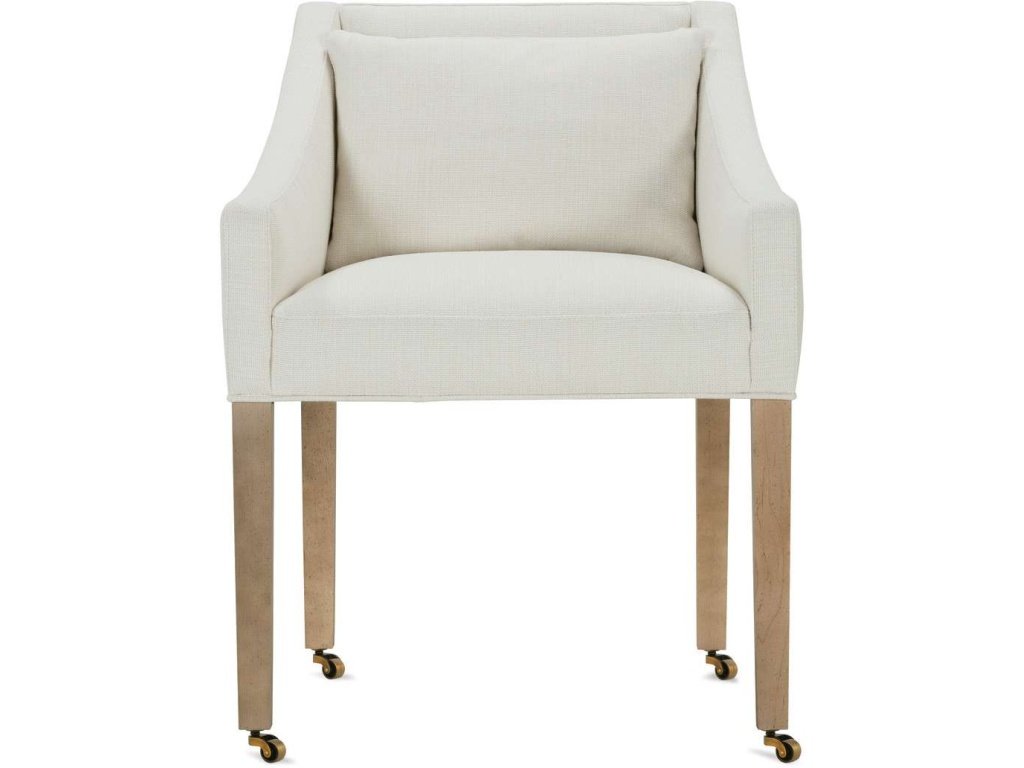 Odessa Dining Arm Chair With Casters