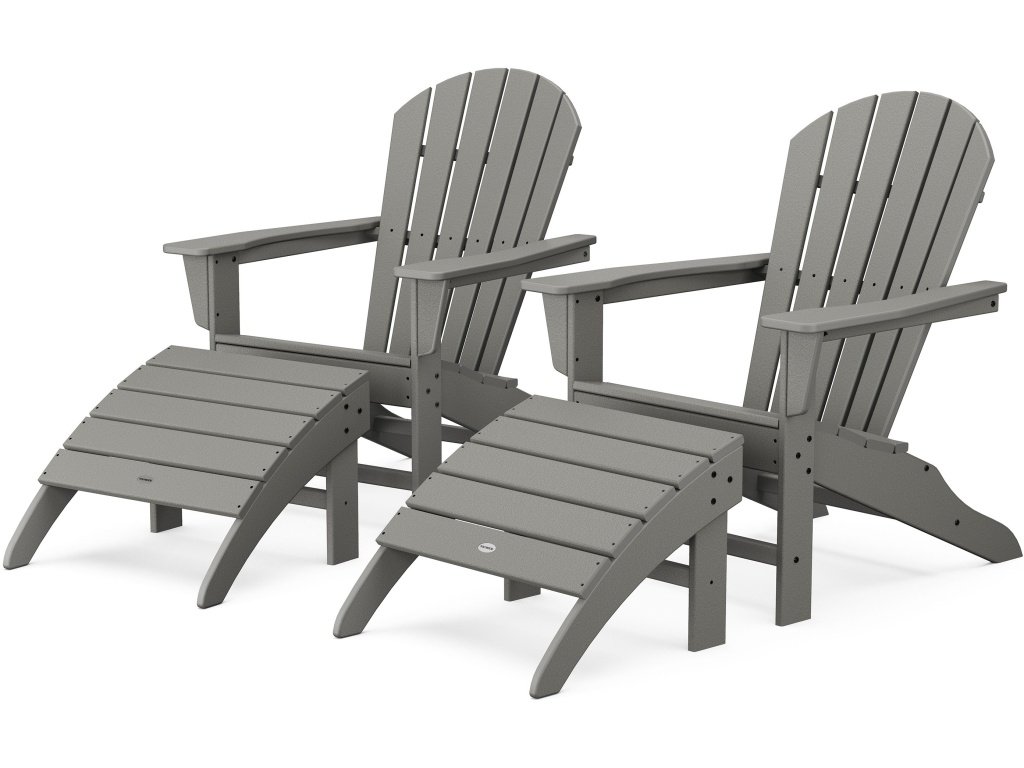 South Beach 4-Piece Adirondack Set