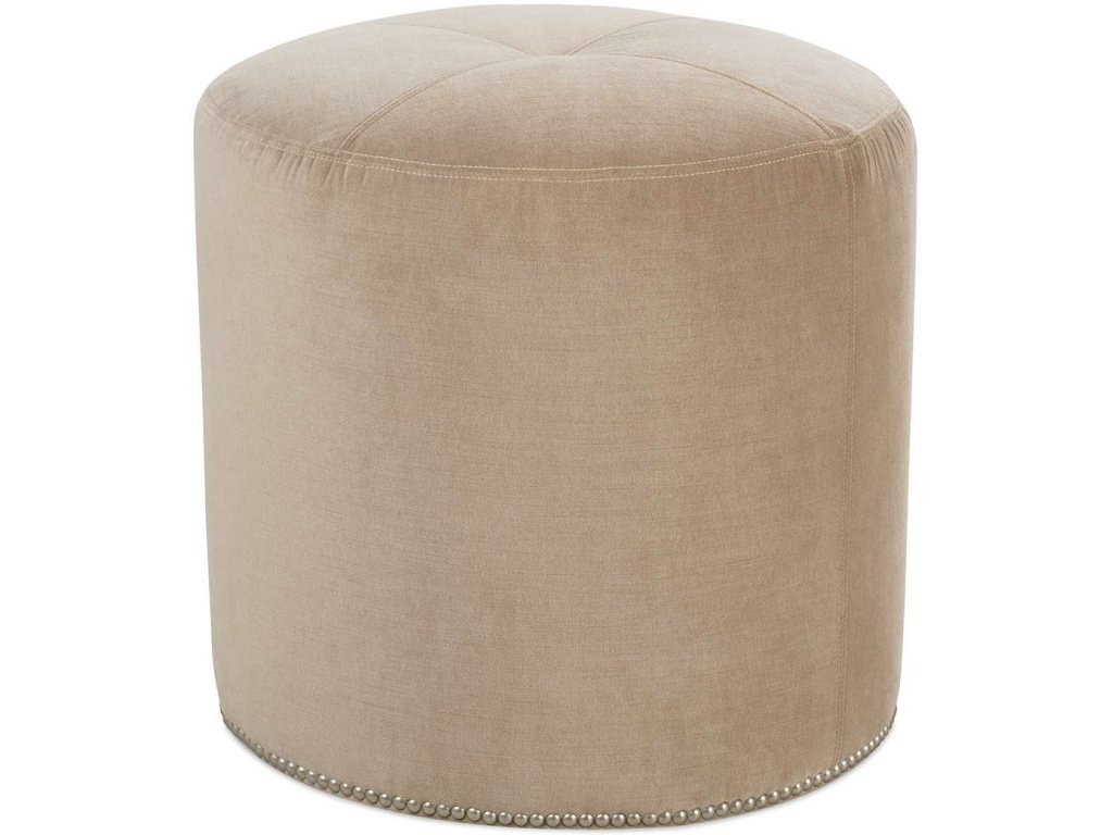 Circle Mitered Ottoman 20X20