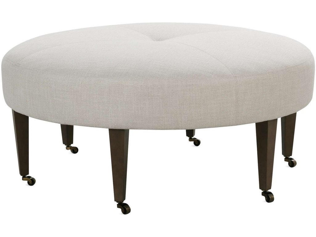 Circle Mitered Ottoman 44X44