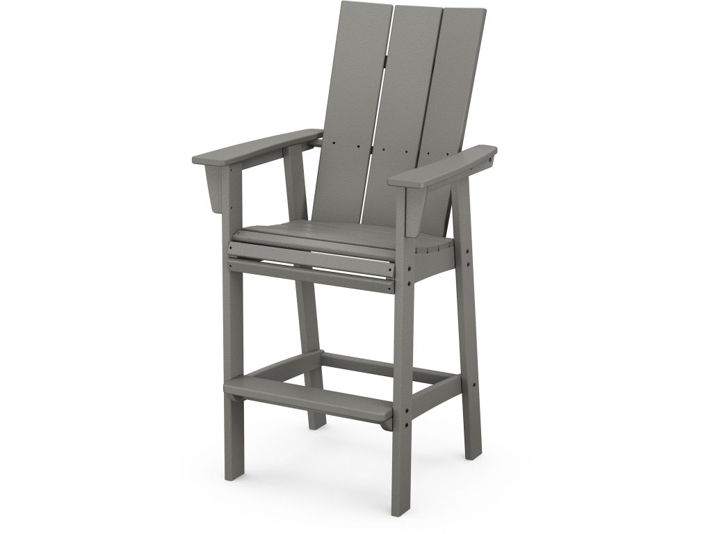 Modern Curveback Adirondack Bar Chair