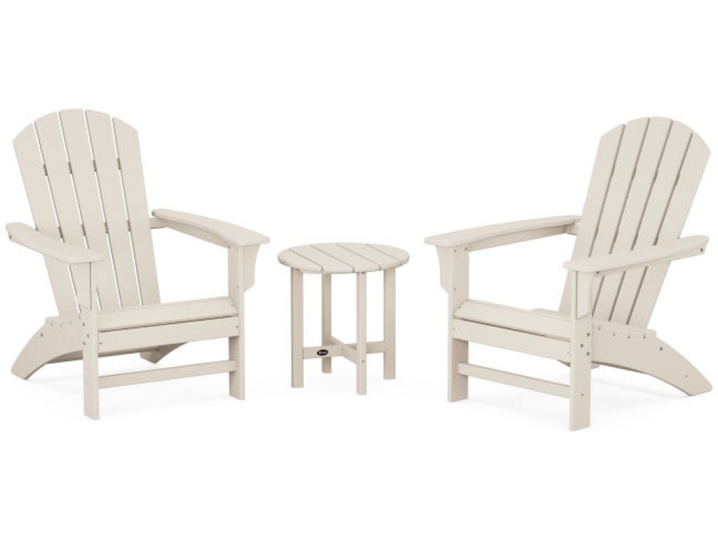 Yacht Club 3-Piece Adirondack Set