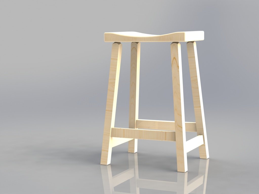 Saddle Barstool