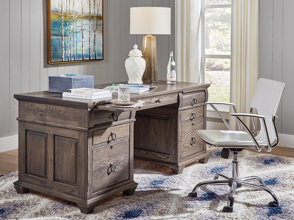 Double Pedestal Jr Executive Desk