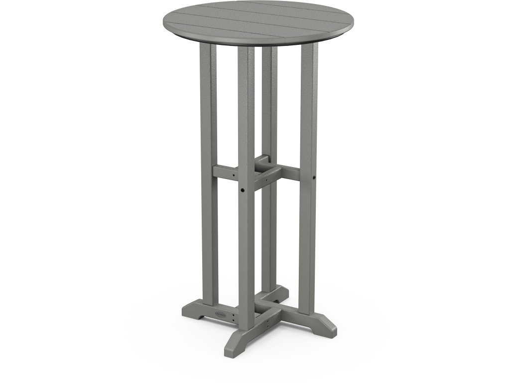 24" Round Farmhouse Bar Bistro Table