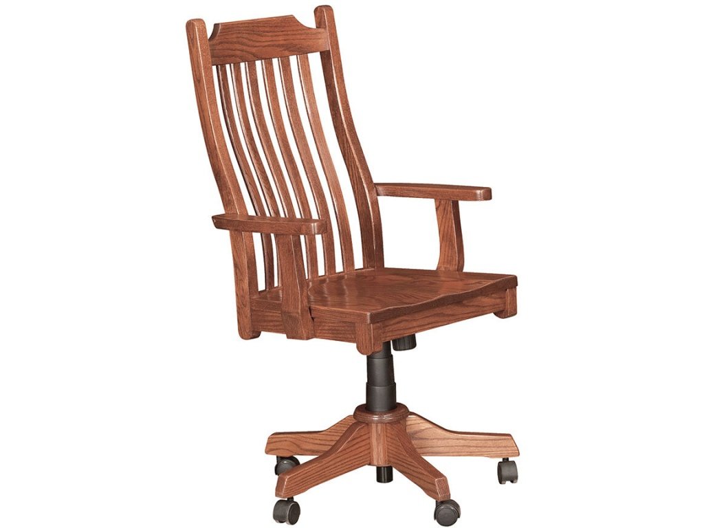 Country Value Woodworks Madison Executive Desk Chair Furniture Home ...