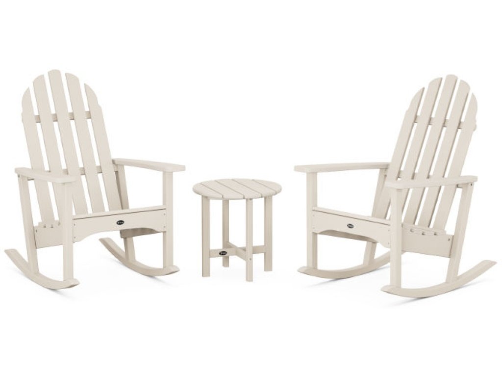 Cape Cod 3-Piece Adirondack Rocker Set